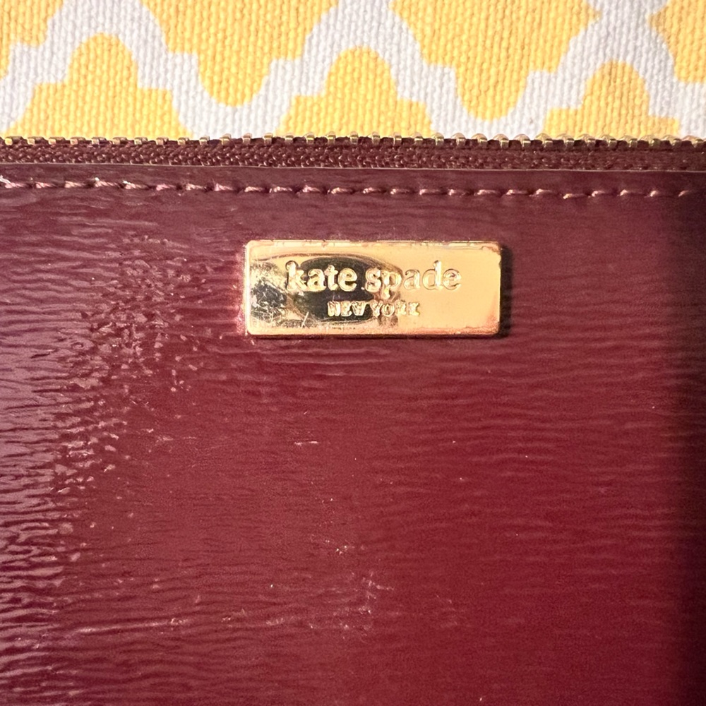 Kate Spade patent wallet